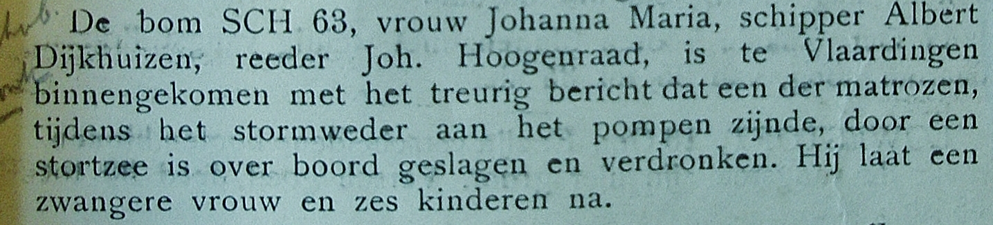 Vrouw Johanna Maria